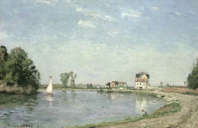 A folyó szélén, 1871